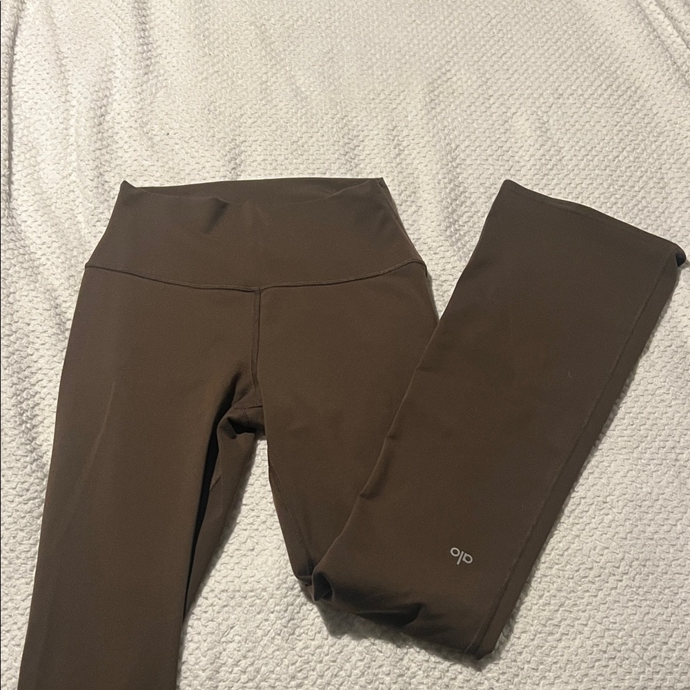 ALO Yoga Chocolate Brown Leggings
